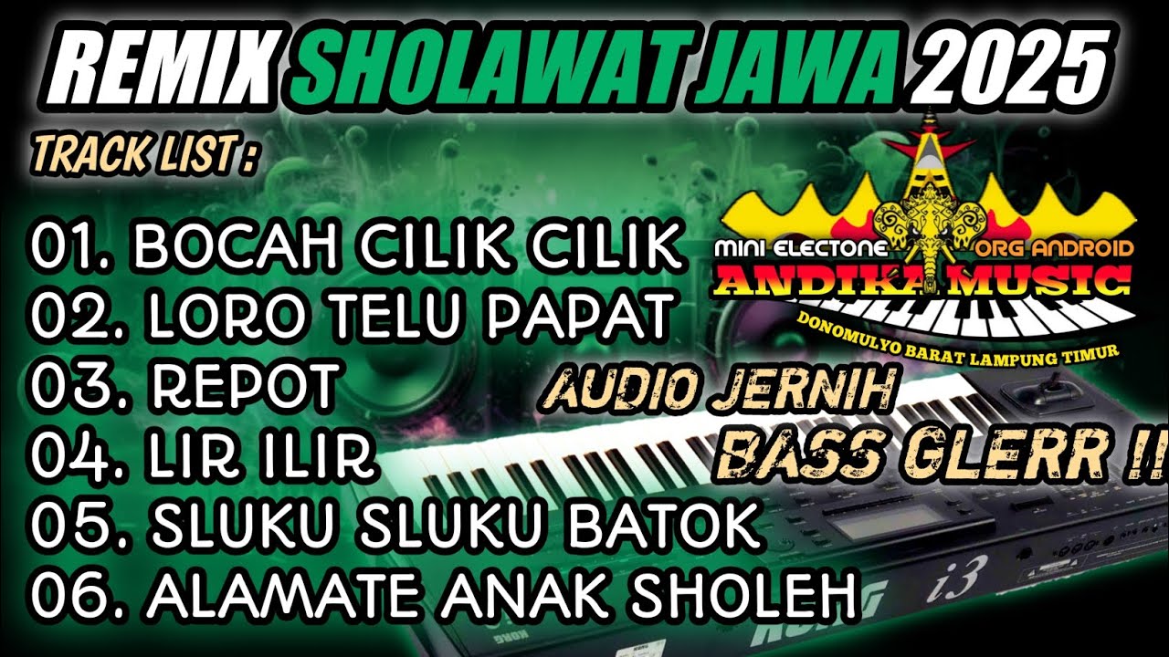 SHOLAWAT JAWA TRENDING 2025 VERSI REMIX DUT LAMPUNG || AUDIO JERNIH CLARITY 