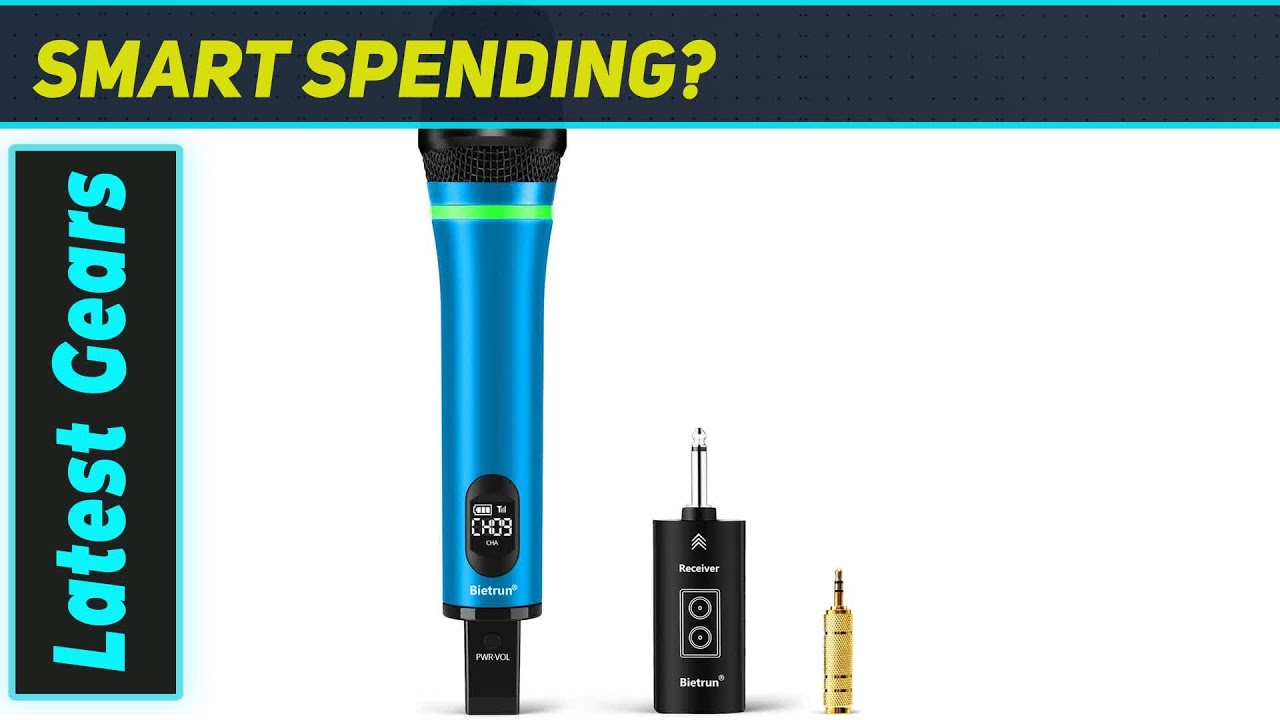 Bietrun Wireless Microphone: Best UHF Mic for Karaoke & PA Systems!