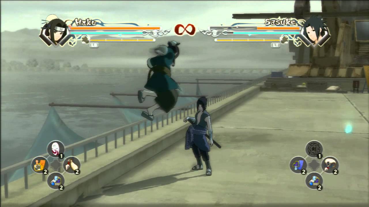 Naruto Generations: Haku's Moveset