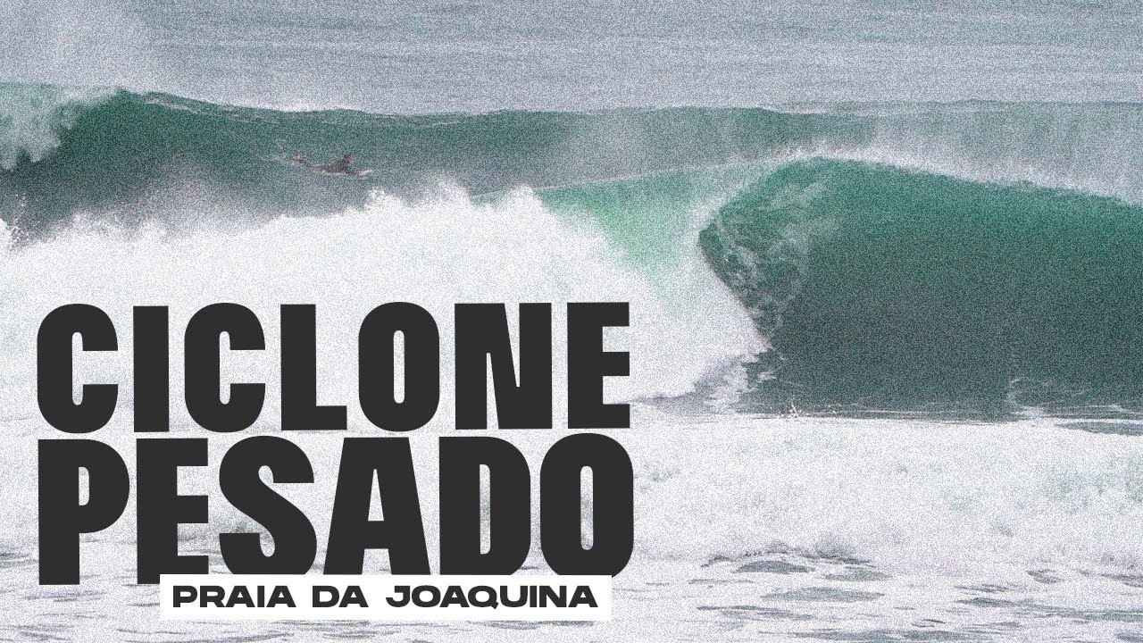 Ciclone Pesado na Praia da Joaquina - Big Surf Florianópolis #surf #ciclone #swell #bigsurf #waves
