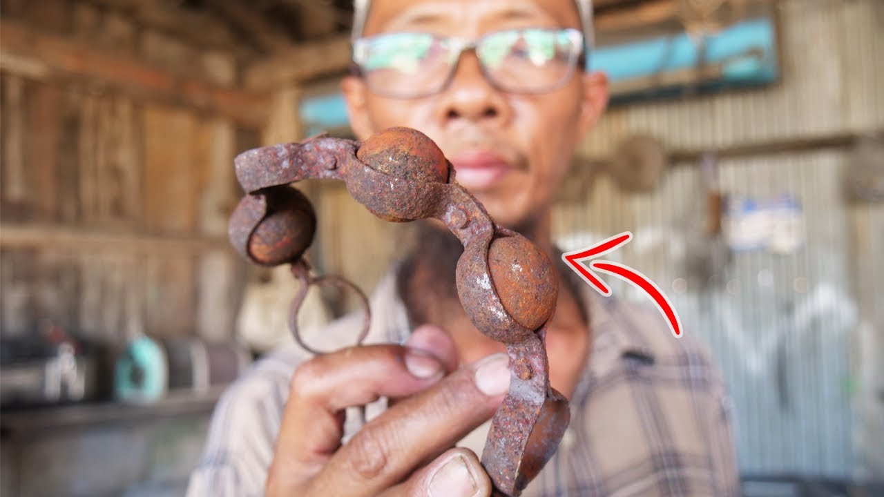 Bearing ball knife forge - the final result shocked me
