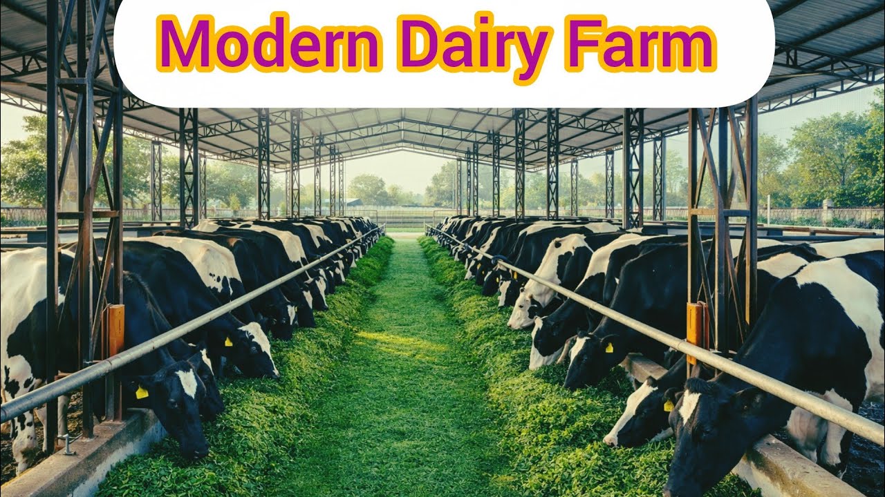 Modern Dairy Farm At Multan Pakistan ||