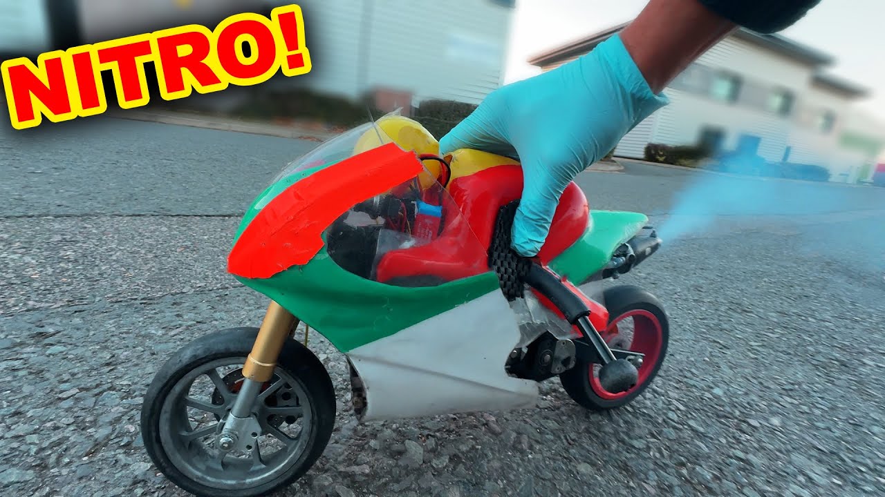 Realistic RC Motorbike - Can I ride it?