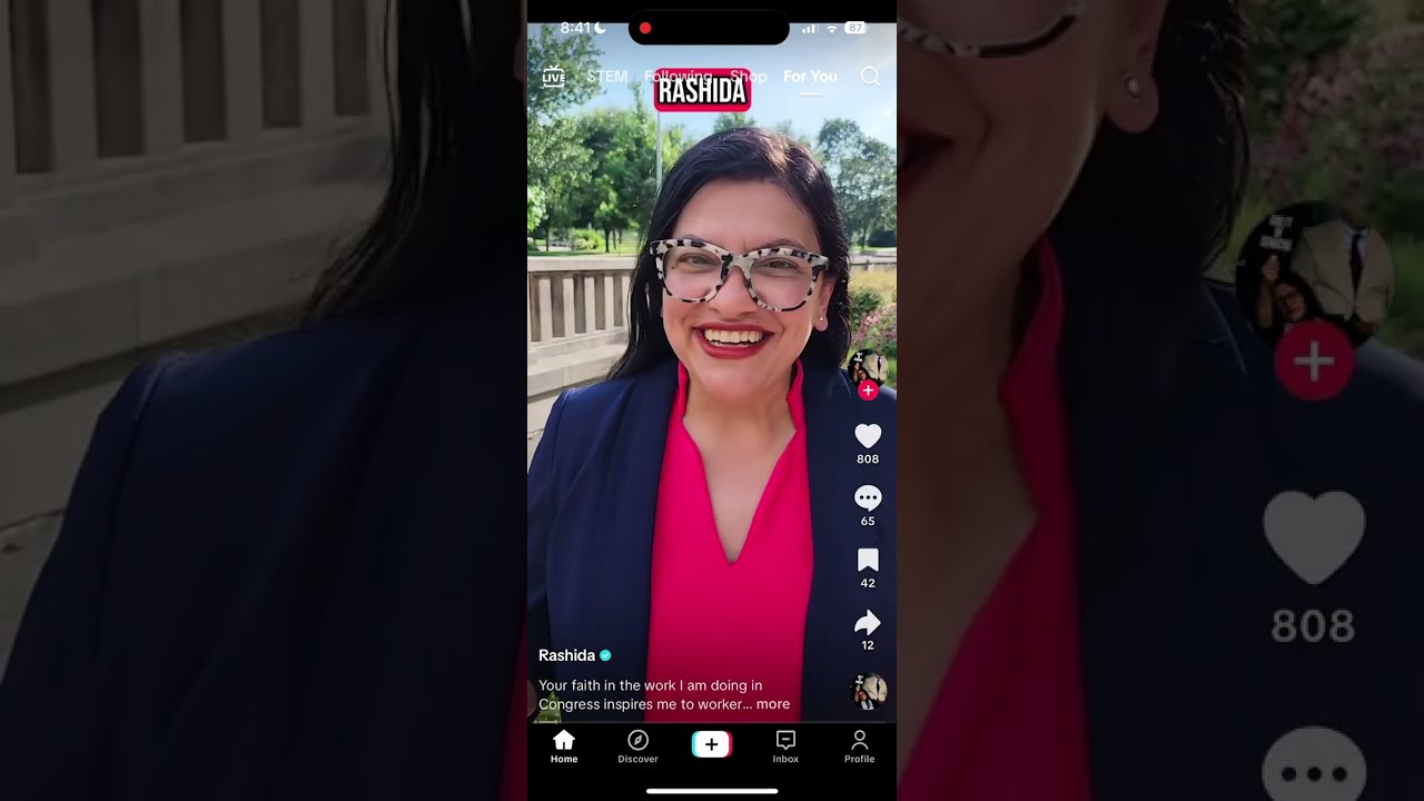 Quickly Scrolling Through TikTok 392