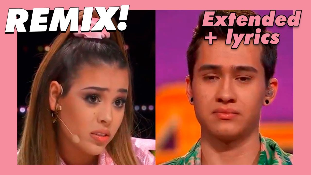 Danna Paola vs Gibran - Remix completo (+ lyrics) | La academia
