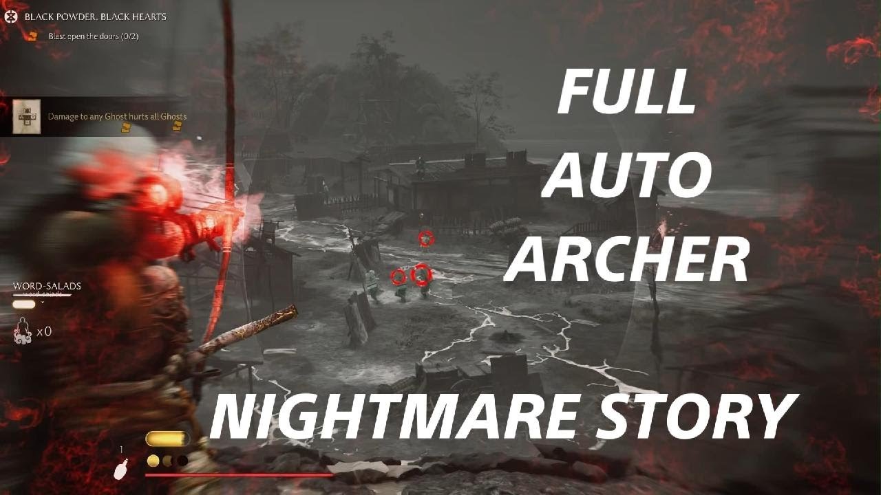 Nightmare Story Full-Auto Archer Build | Ghost of Yotei Legends Gameplay