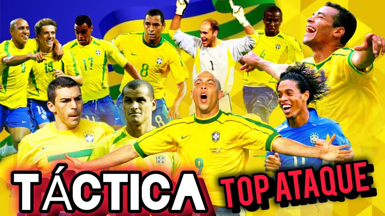 📝ESTRATEGIA EFECTIVA Y CON ATAQUE TOTAL🏆BRASIL 2002🤩EQUIPO HISTORICO🌟eFootball 2024