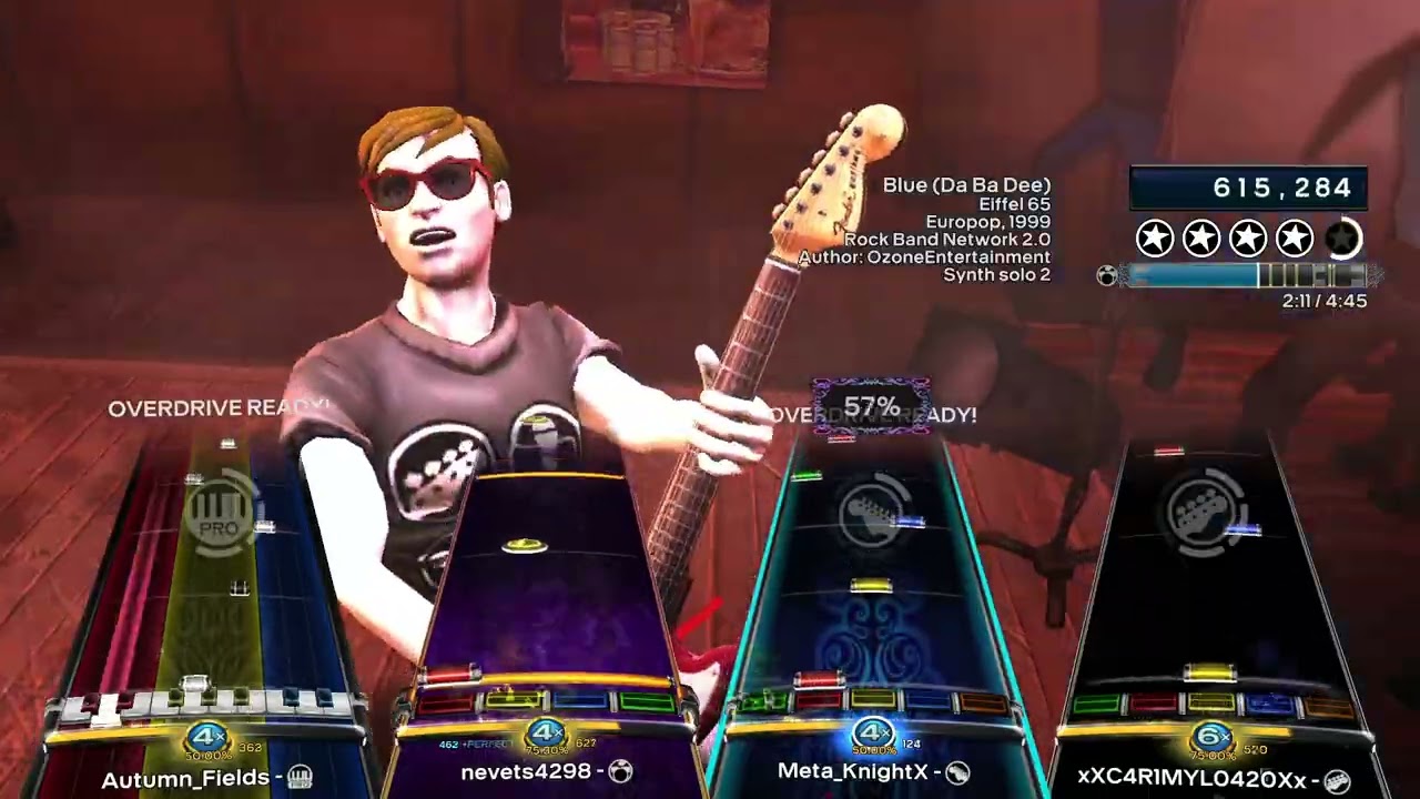 Blue (Da Ba Dee) by Eiffel 65 (1999) - Full Band Gold Rock Band 3 Deluxe RPCS3