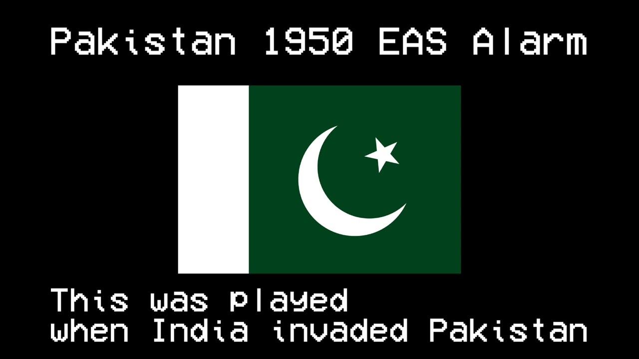 Pakistan EAS Alarm 1950 (MOCK) (Requested)