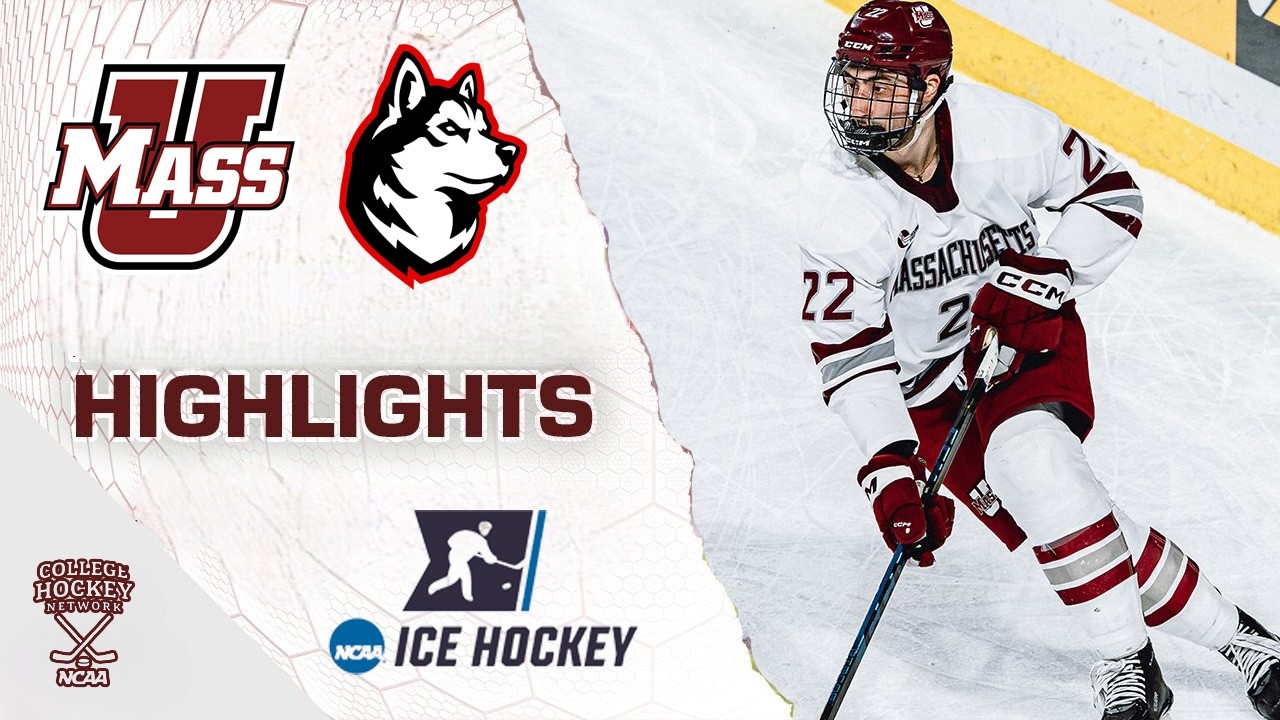 Massachusetts vs Northeastern | NCAA College Hockey Highlights | March 14, 2026