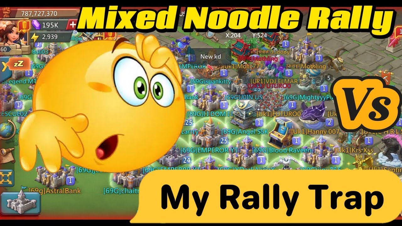 MY Rally Trap Getting Mixed Rally || Lords Mobile