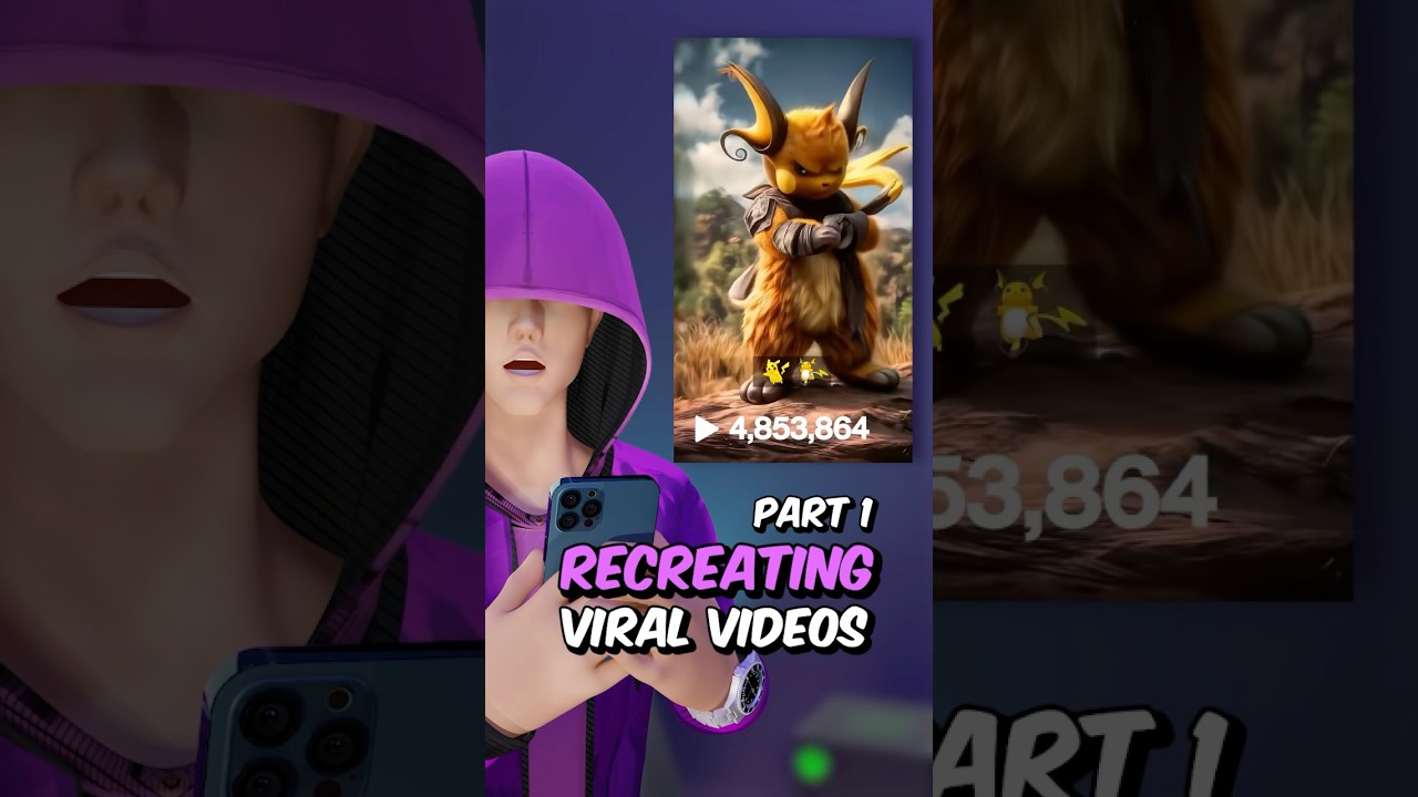 How to create realistic Pok&eacute;mon fusion videos with AI