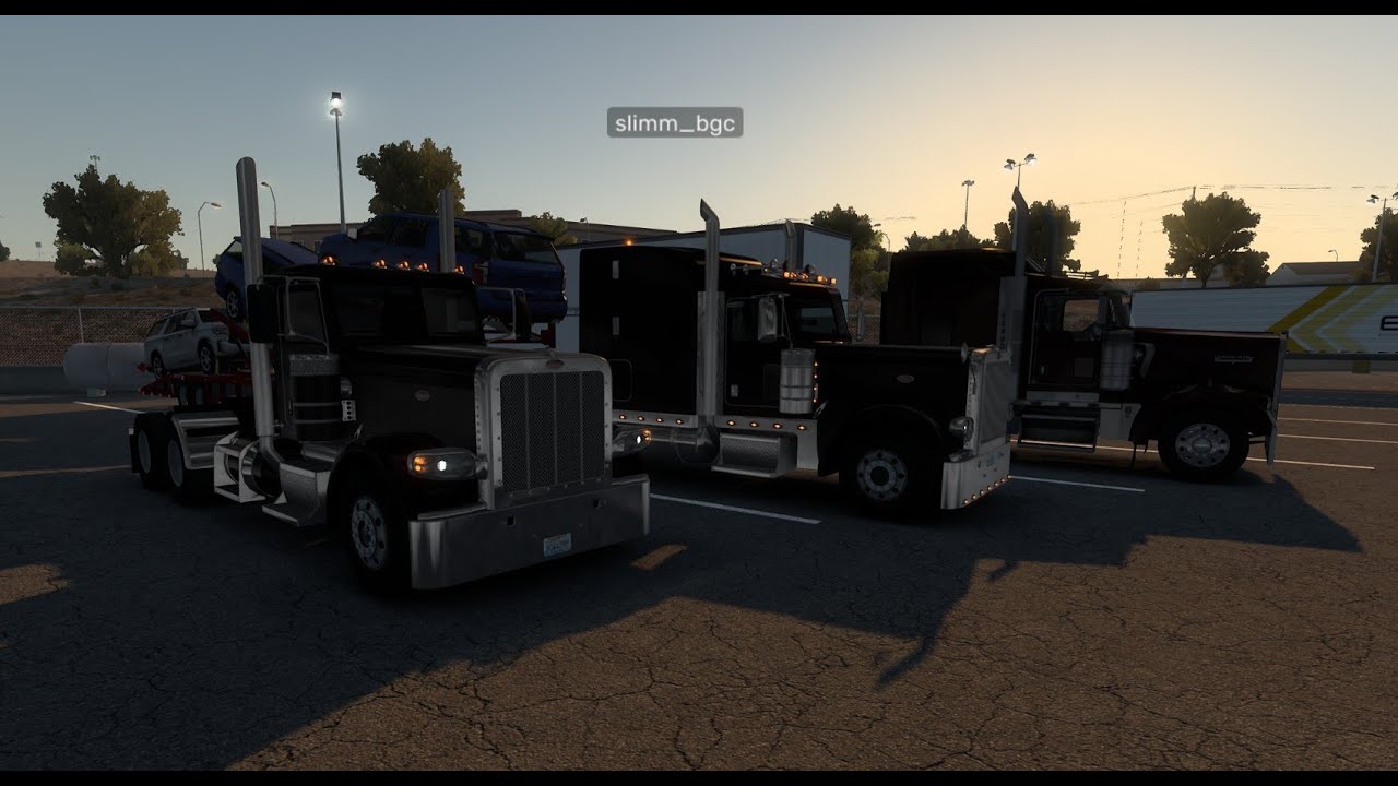 American Truck Simulator Road Trip with @xAmericanNukes & @bearzwrldgaming Across Texas