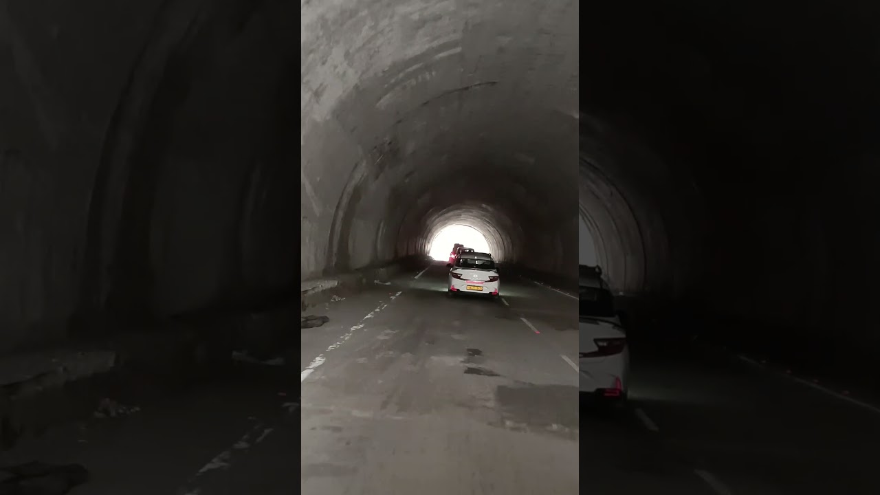 Tunnel in Badrinath dham Way route Uttarakhand