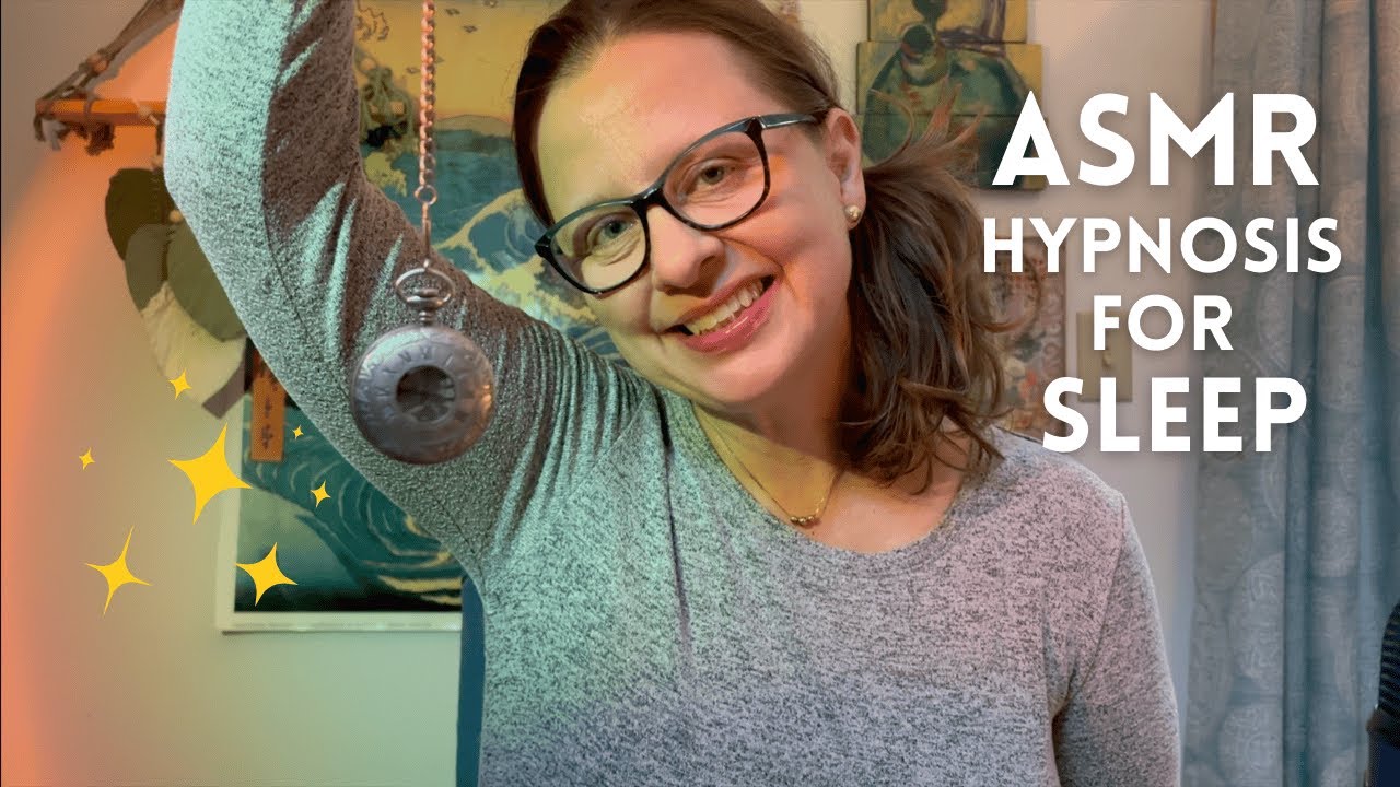 ASMR Hypnosis for Sleep 😴 (soft spoken follow my instructions, counting, eyes closed at the end)