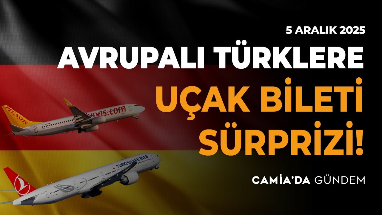 Avrupalı Türklere Uçak Bileti Sürprizi - 5 Aralık 2025