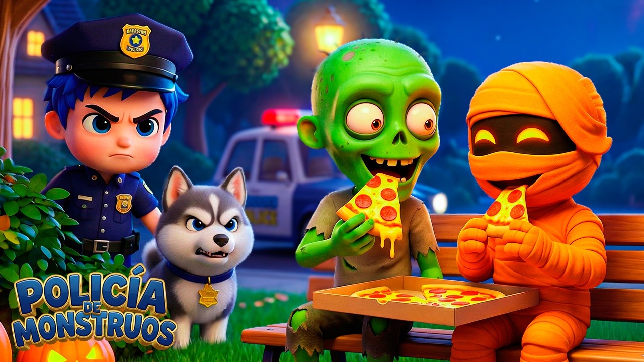 La Policía de Monstruos 🚨 | Canciones y Dibujos Animados | Monster Police Español