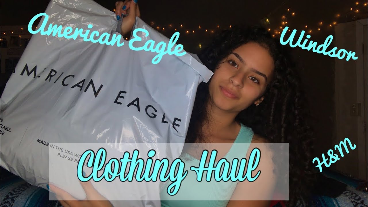 AMERICAN EAGLE CLOTHING HAUL✨
