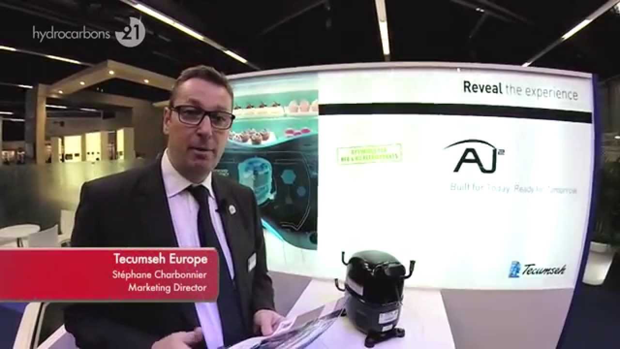 Tecumseh Europe AJ2 compressor at Chillventa 2014 optimised for R290 (propane)