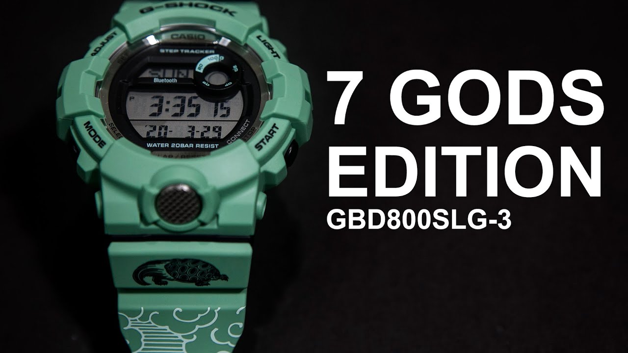 7 GODS LIMITED EDITION - CASIO G-SHOCK GBD-800SLG-3
