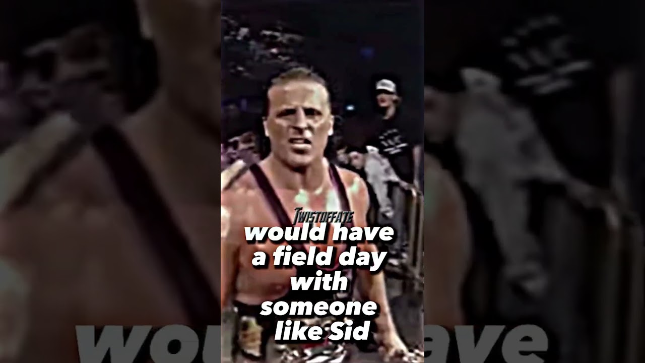 Bret Hart On Sycho Sid Being Naive #wwe#viral #fyp
