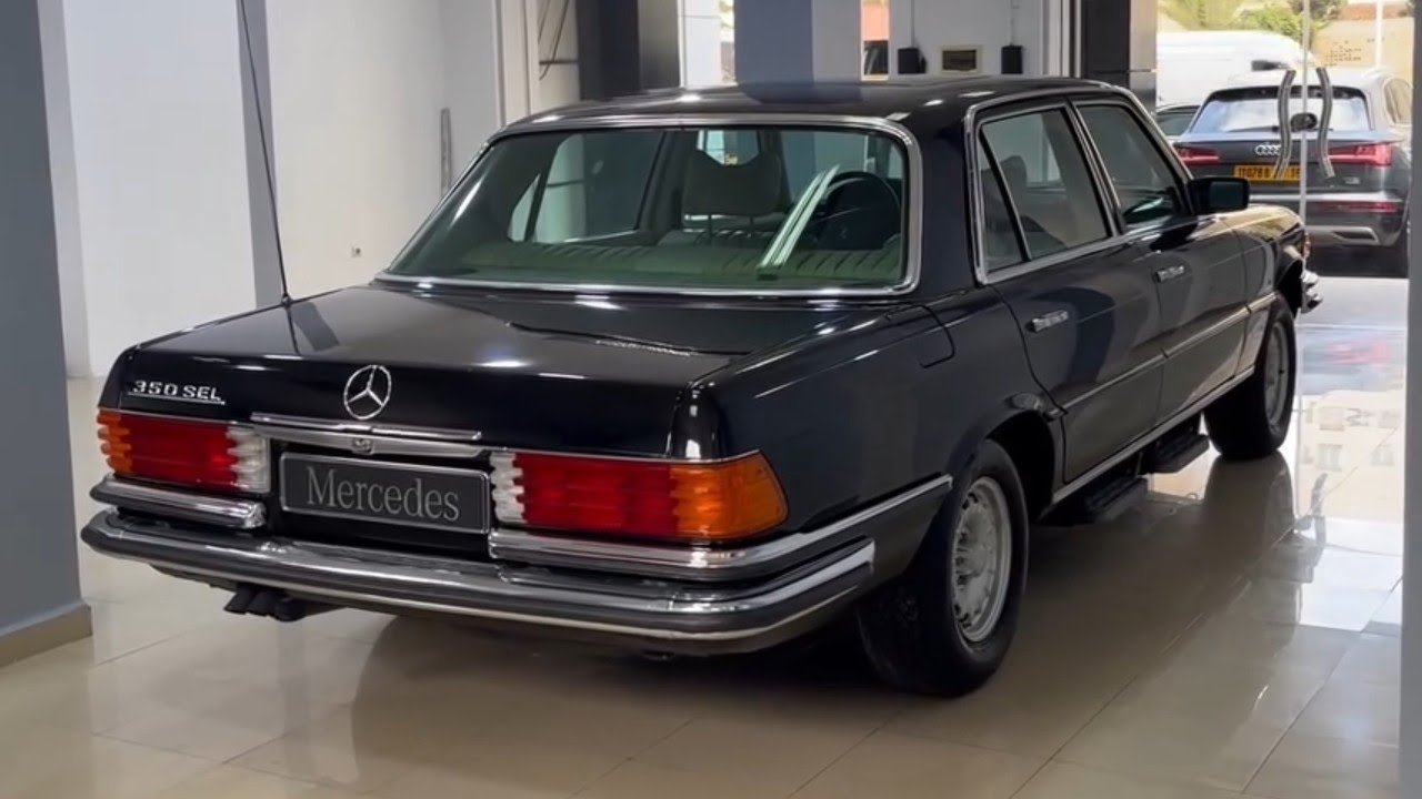 Mercedes 350 SEL année 1980 moteur V8 en Algérie 🇩🇿