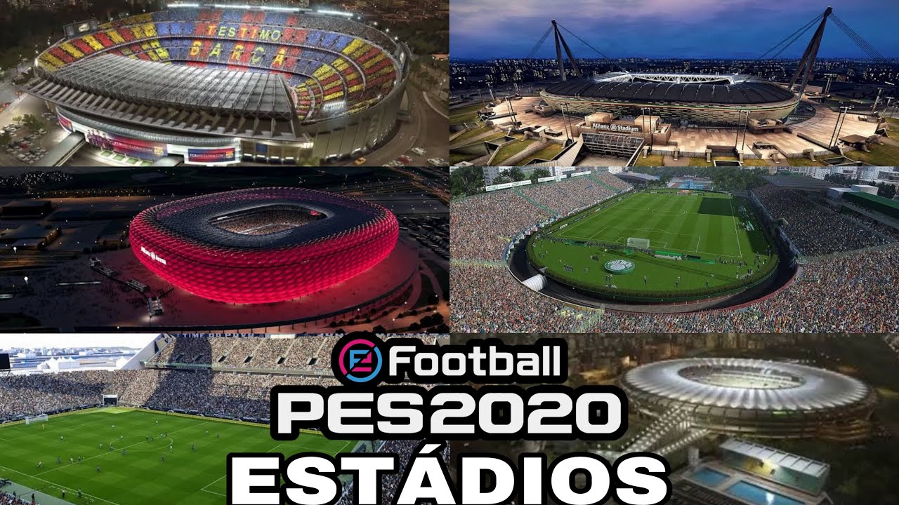 ESTÁDIOS PES 2020 - STADIUMS PES 2020 - EFootball Pro Evolution Soccer 2020 