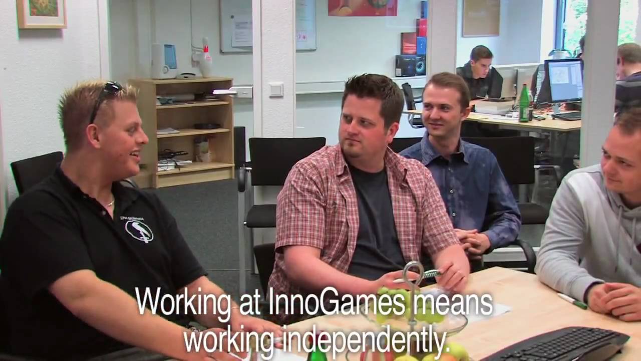 Employees at InnoGames - German with English subtitles