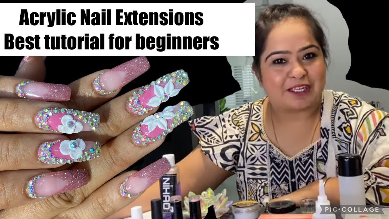 Acrylic Nail Extensions for beginners full product knowledge | नेल प्रोडक्ट testing कैसे करे 3D आर्ट