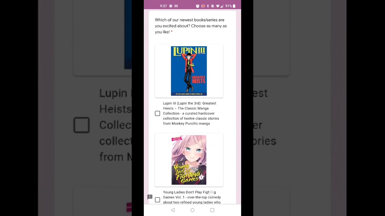 HOW TO SUGGEST LICENSES to Seven Seas Entertainment