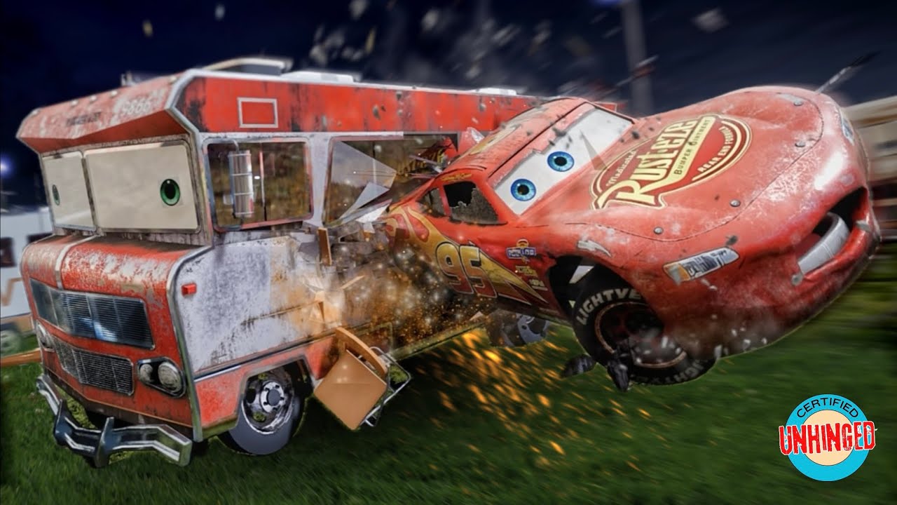 Lightning McQueen’s Crash - UNHINGED VERSION