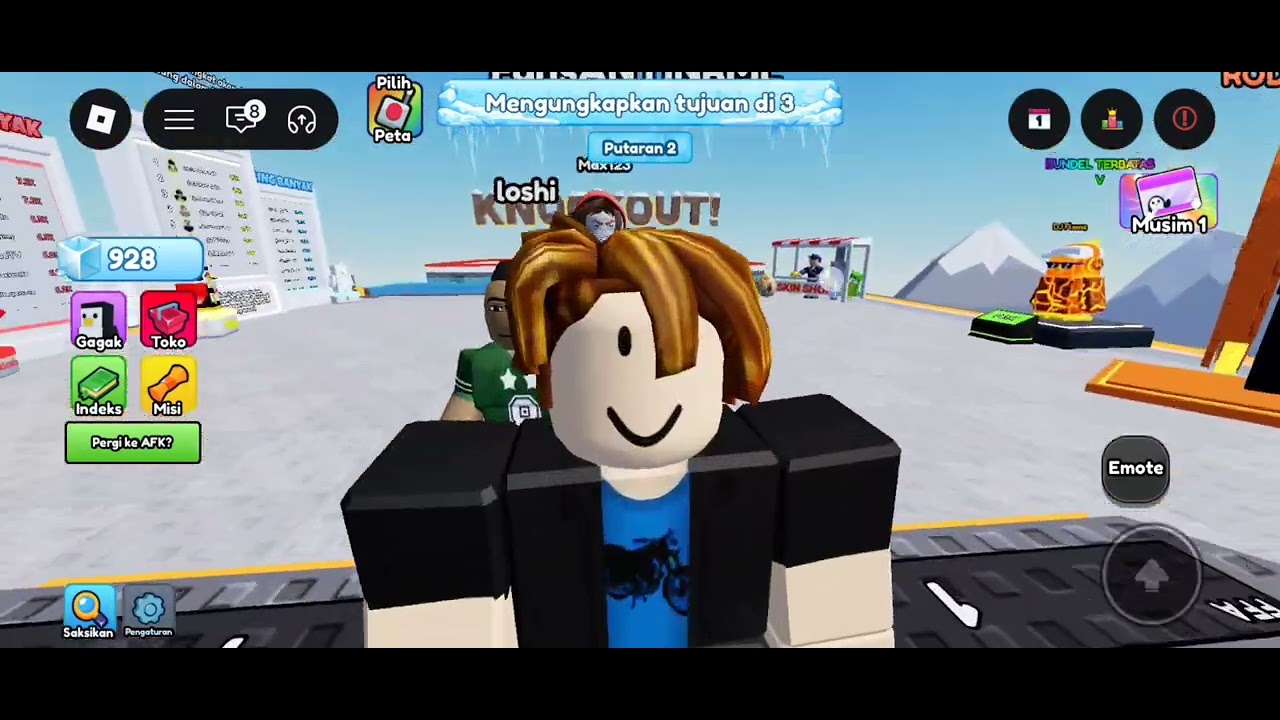 MAIN KNOCKOUT LAGI,UPDATE BARU GESS|Roblox Indonesia