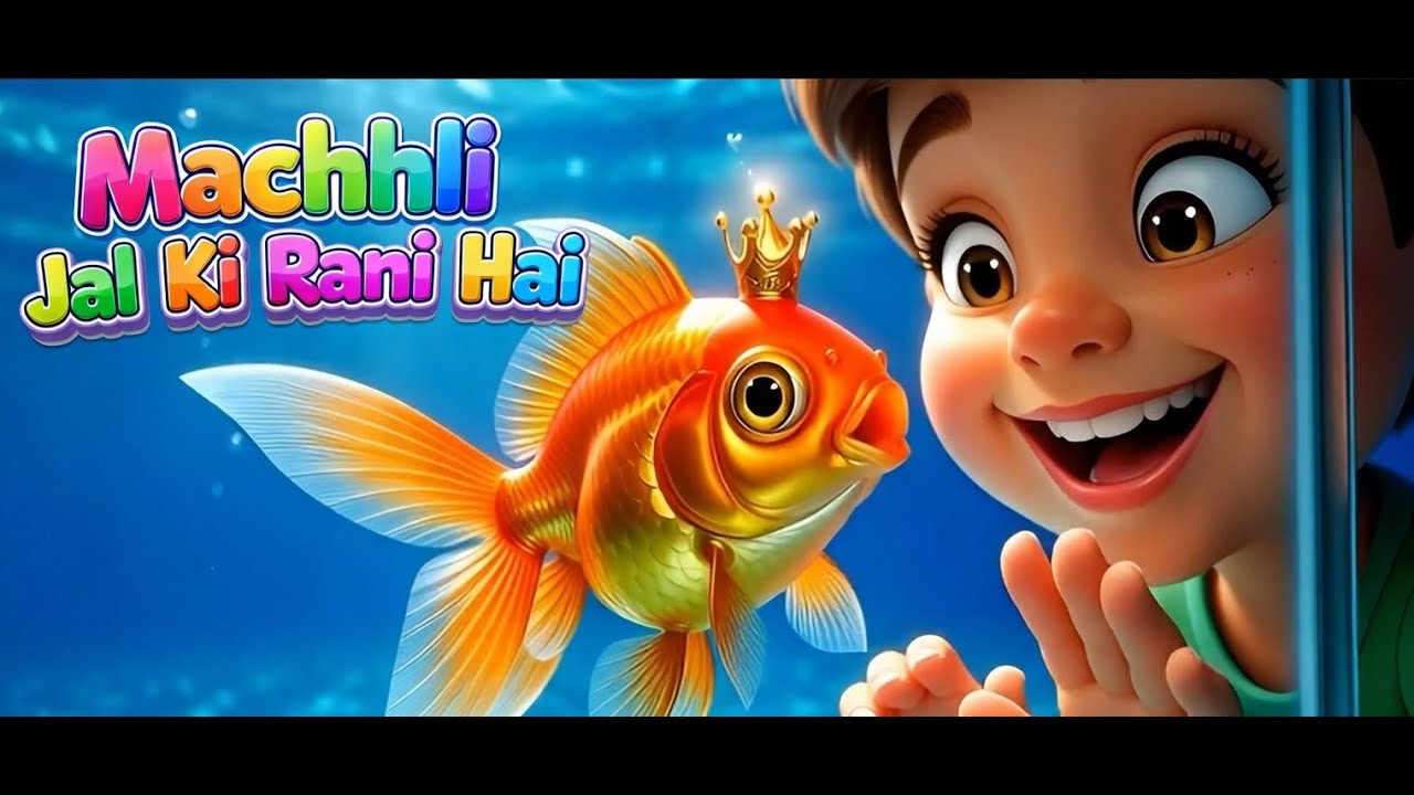 👨‍👦Machhli Jal Ki Rani Hai 🐟 Best Hindi Rhyme 2026 | 3D Disney Pixar Animation ✨✅ SUBSCRIBE✅ LIKE