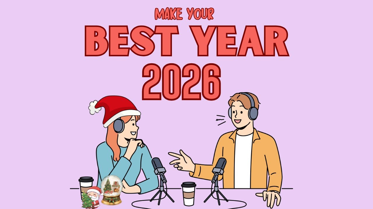 Everyday English Conversation: New Year Plans | English Podcast For Learners!