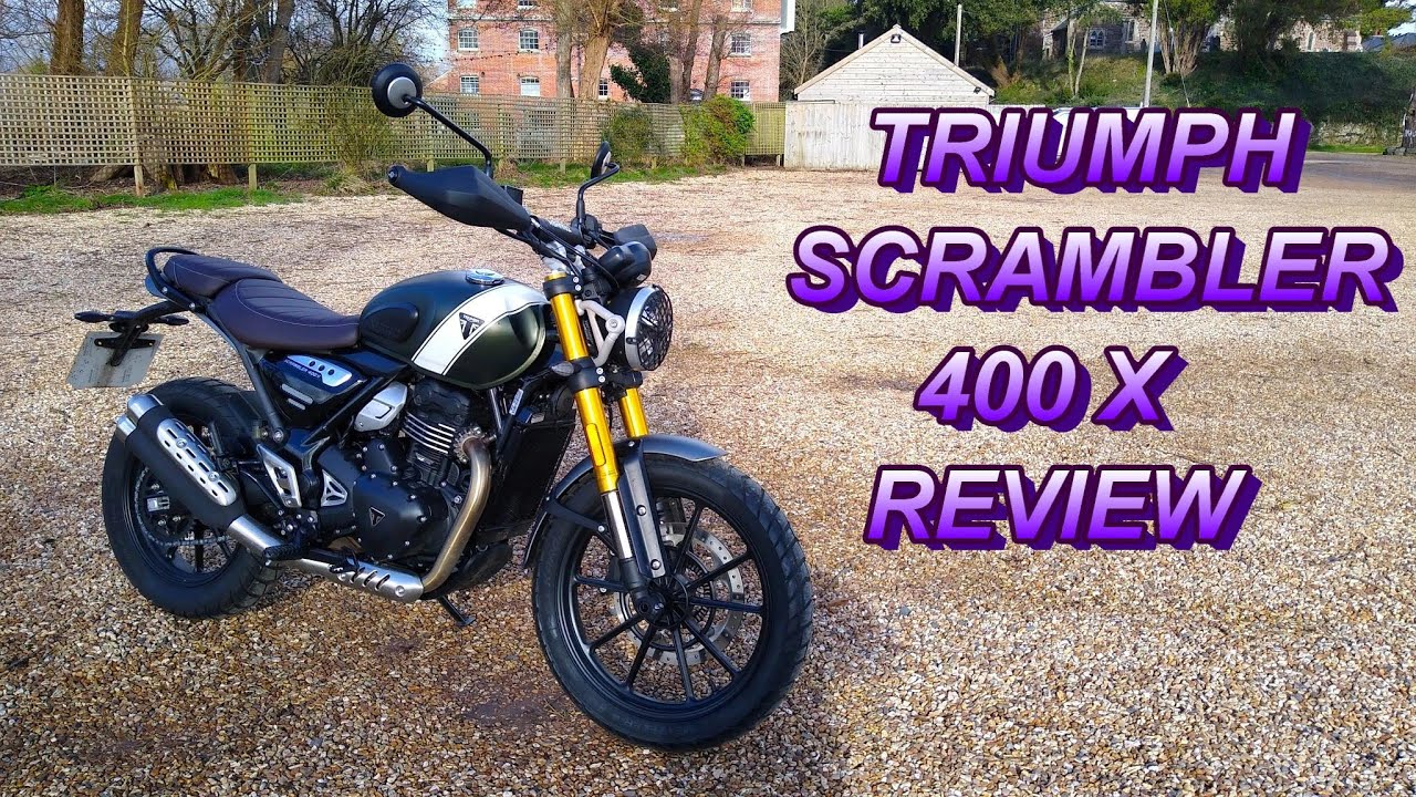 ★ 2024 TRIUMPH SCRAMBLER 400X REVIEW ★