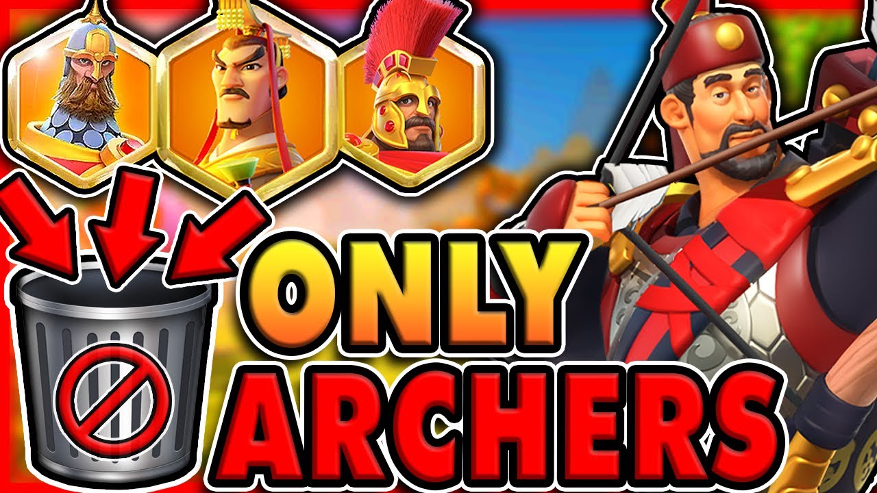 Можете ли вы стать игроком PURE ARCHER в Rise of Kingdoms? (с участием ArcherSyndicate)