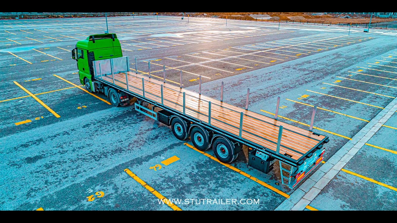 3 Axle Flatbed Trailer / Platform Trailer - STU Trailers