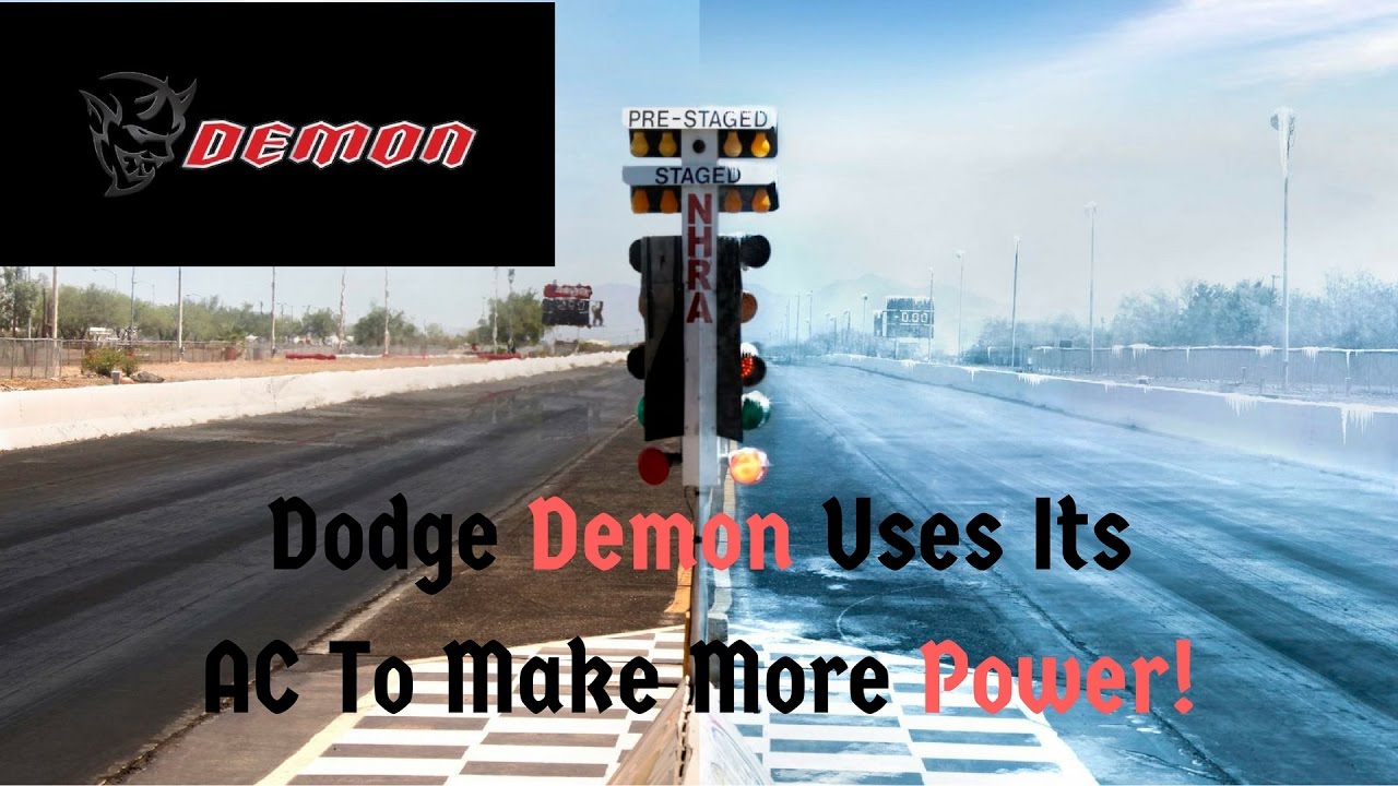 Let's Talk About The Dodge Demon: No Ice-  Demon AC- Liquid-to-air charge air cooler chiller system-