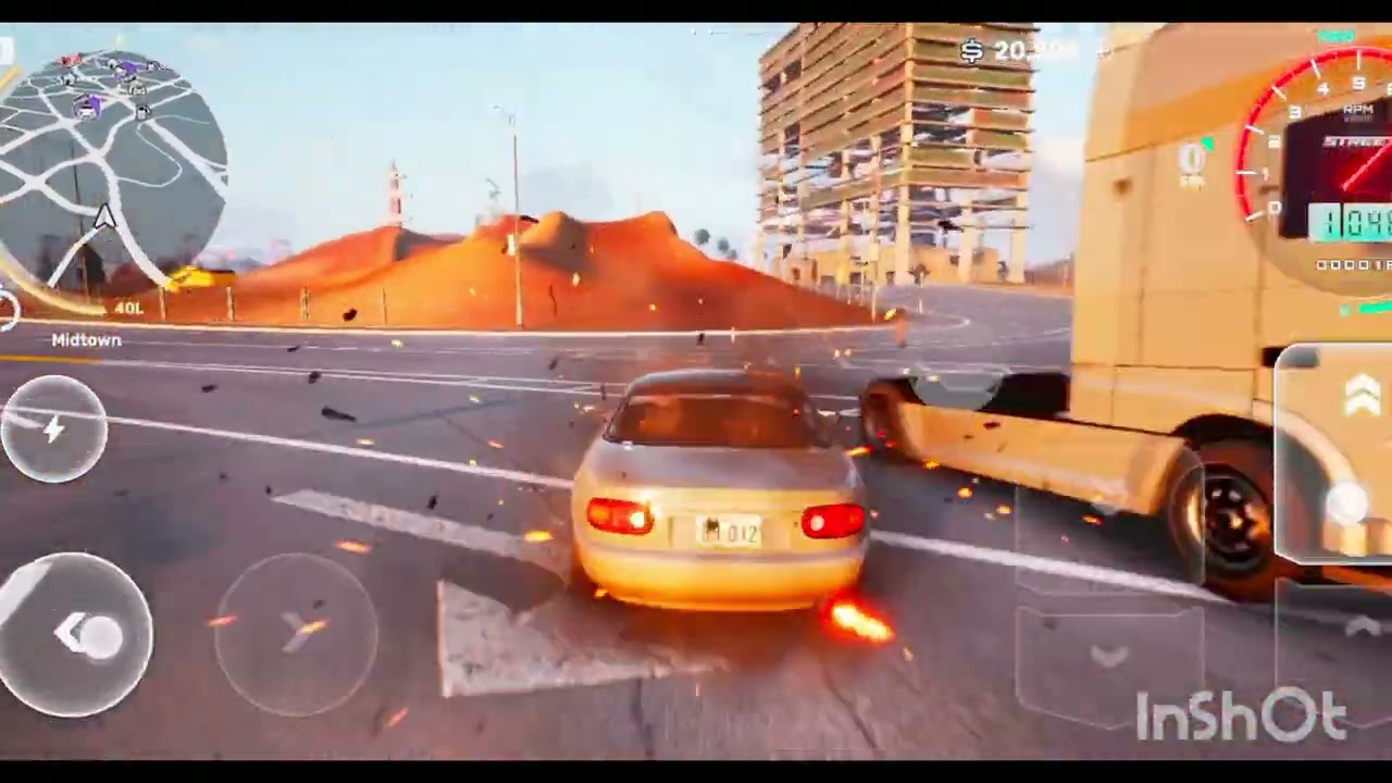 🚗 🚨 CarXstreet Driving Mode #Carxstrret #automobile #gaming96t #xcavator  #Nepal