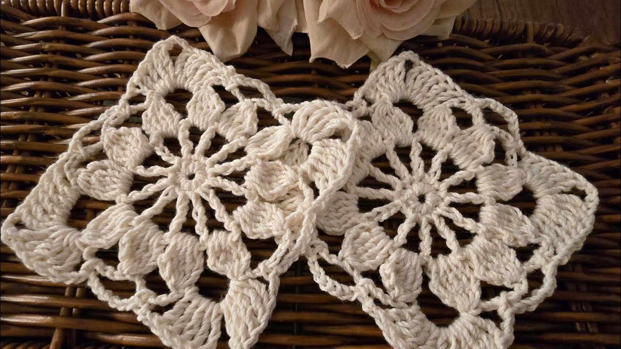 . Easy & Elegant Crochet Square Tutorial 🧶