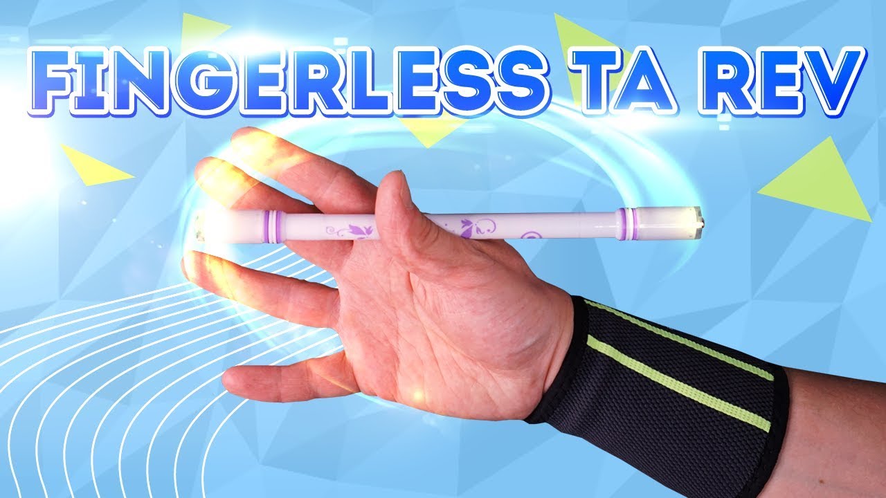 Как делать трюк FingerLess ThumbAround Reverse -