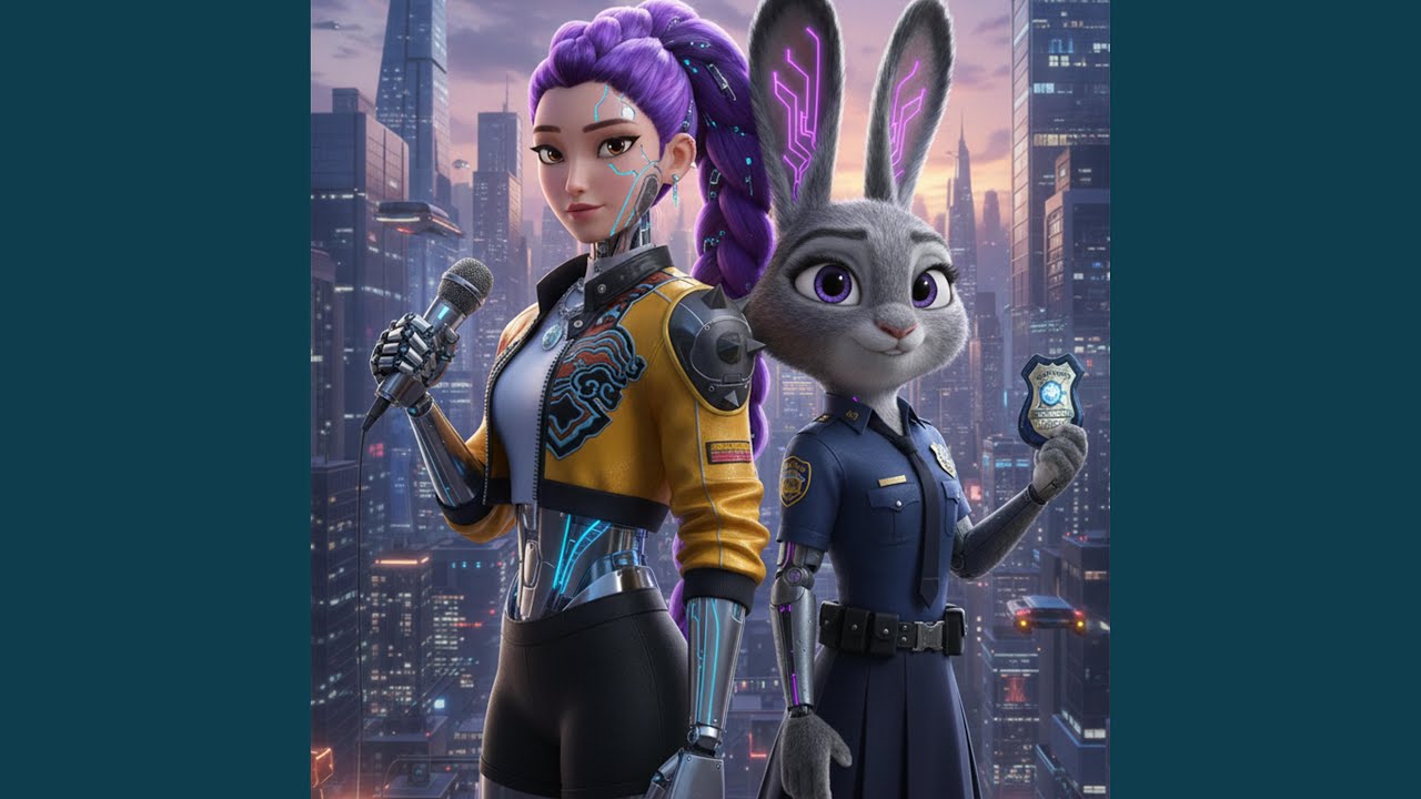 Rumi & Judy Cyborgs (Zootopia 2 Inspo)