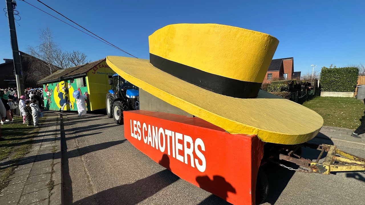 Carnaval d’Houtain Saint Simeon organisé par les canotiers le 4 mars 2025