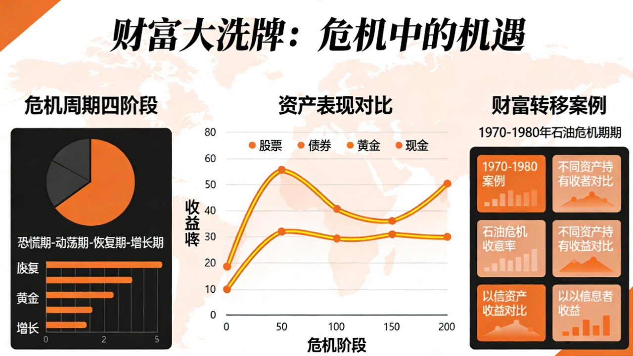 【突发】超级大国下场引爆通胀危机？每次石油危机都是财富大洗牌，聪明钱已经搬家了？普通人如何在战争中保住财富，甚至翻身？#油价 #财富大洗牌 #油价破百 #美元霸权 #黄金暴跌 #避险资产 #核心资产