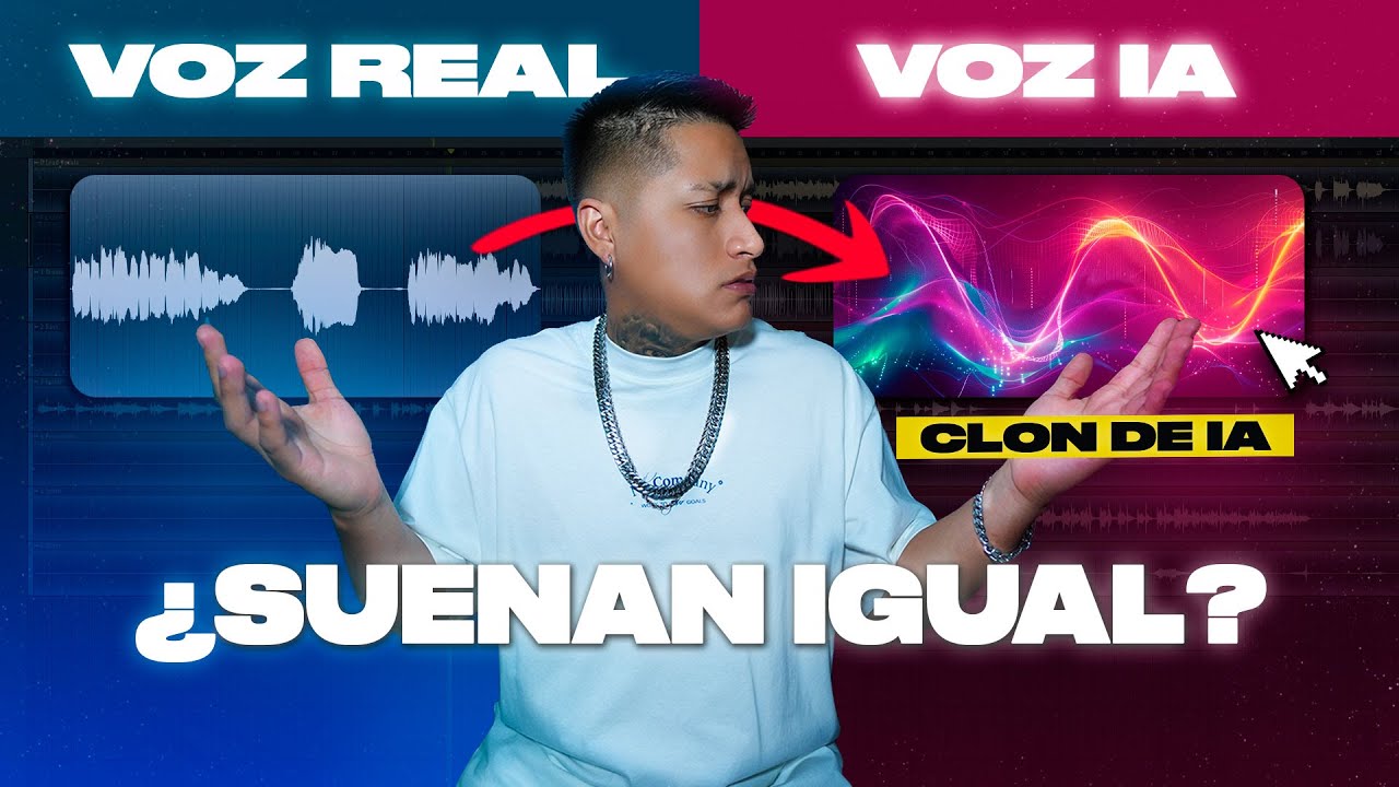Esta IA clona y crea canciones infinitas con TU VOZ | Prueba en vivo + Resultado🔥🎶