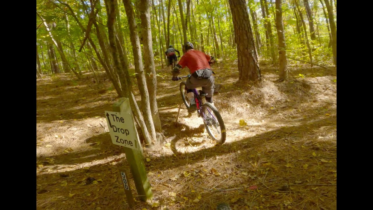 Beaver Dam MTB - riding Drop Zone for the first time
