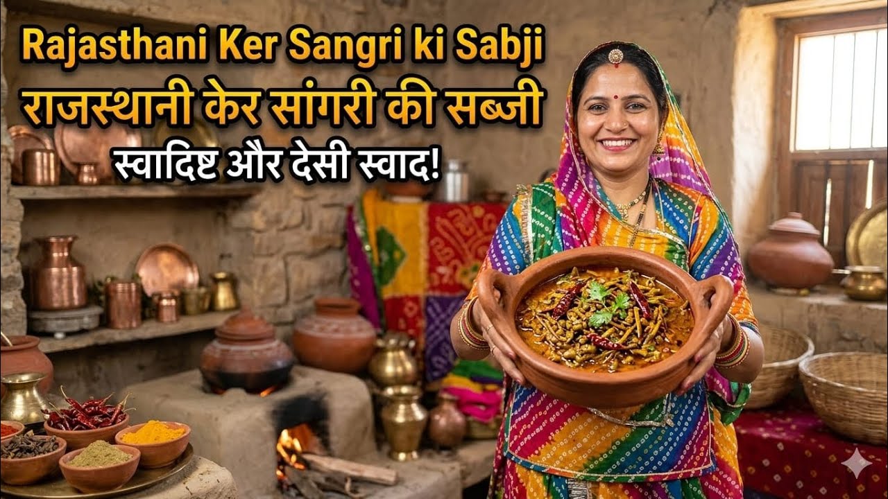 राजस्थानी केर सांगरी की सब्जीRajasthani Ker Sangri ki Sabji #cookingvideo #rajsthanifood #viralvideo