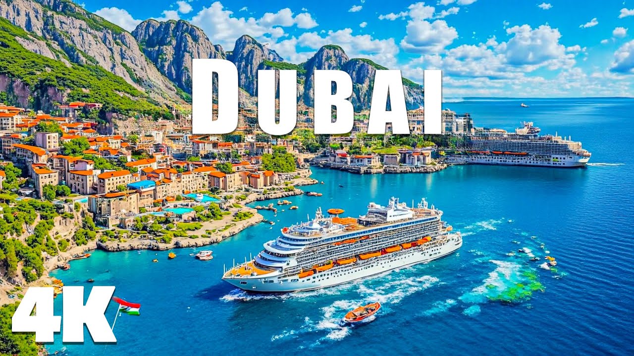 DUBAI 4K - DRONE FOOTAGE ULTRA HD, Cinematic Skyline & Desert Oasis Aerial