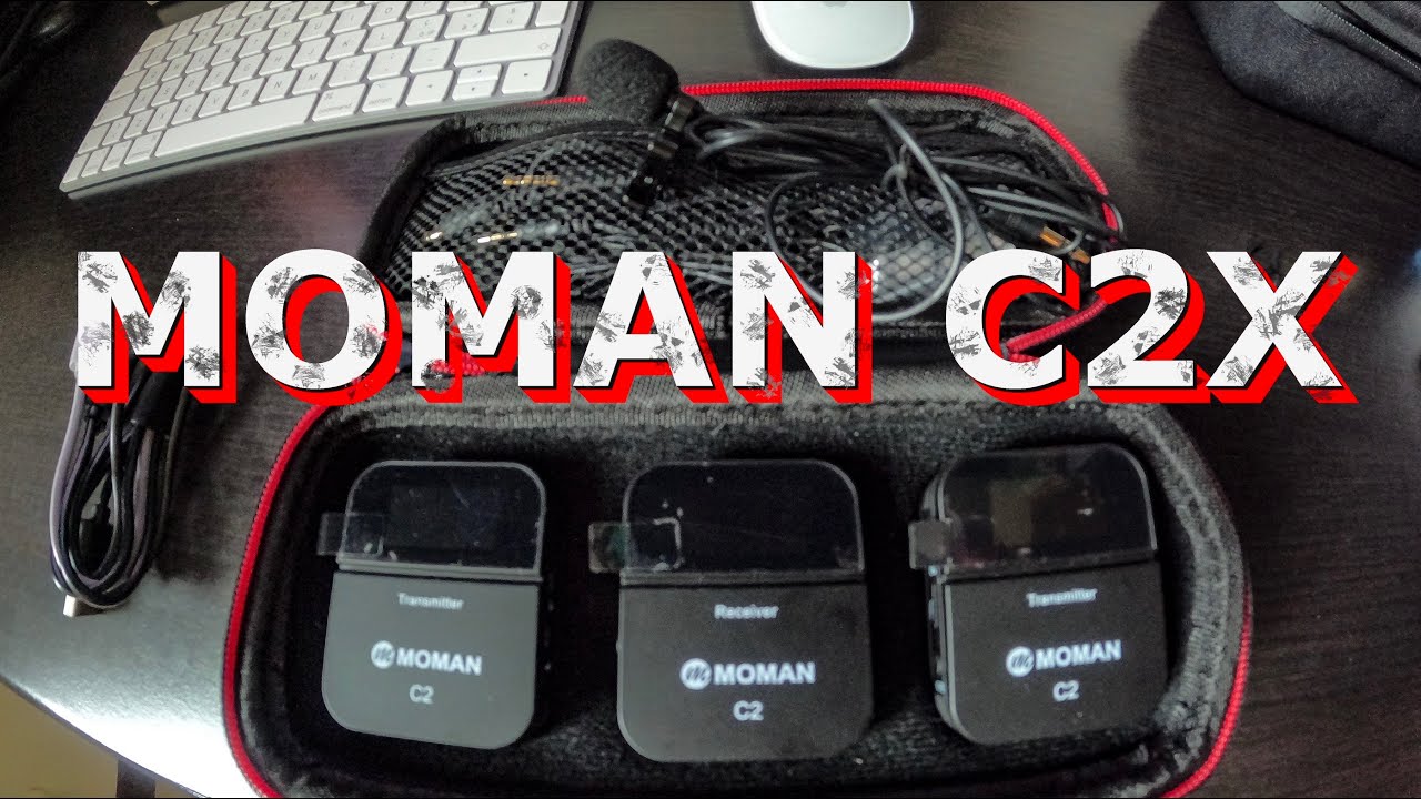 🎙MOMAN C2X: MICROFONO 🎤WIRELESS DI BUONA ✅ QUALITA' AL GIUSTO 👍🏻 PREZZO