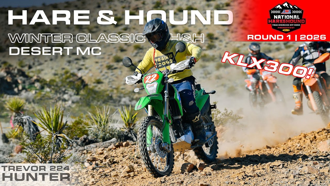 KLX300 Takes On National Hare and Hound